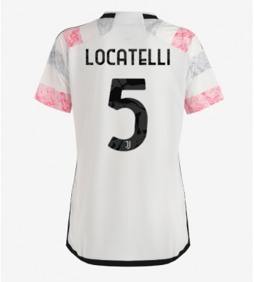 Juventus Manuel Locatelli #5 Bortatröja Dam 2023-24 Kortärmad